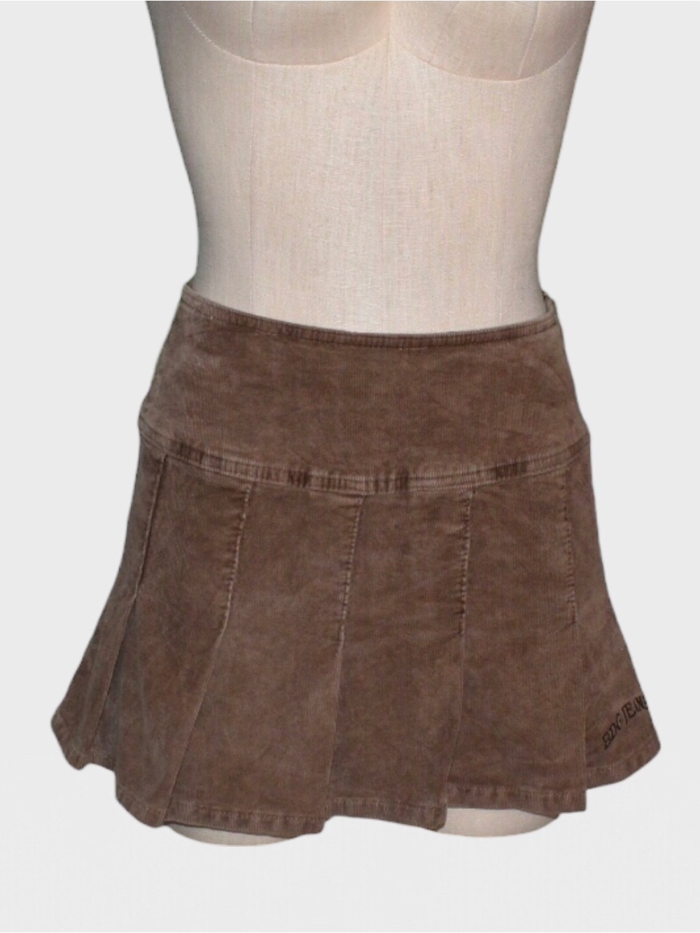 BDG Urban Outfitters Corduroy Pleated Mini Skirt